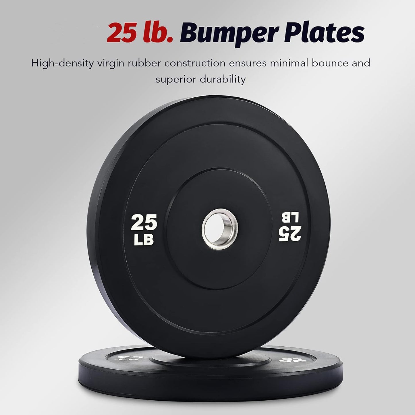 25LB Rubber Bumper Plates