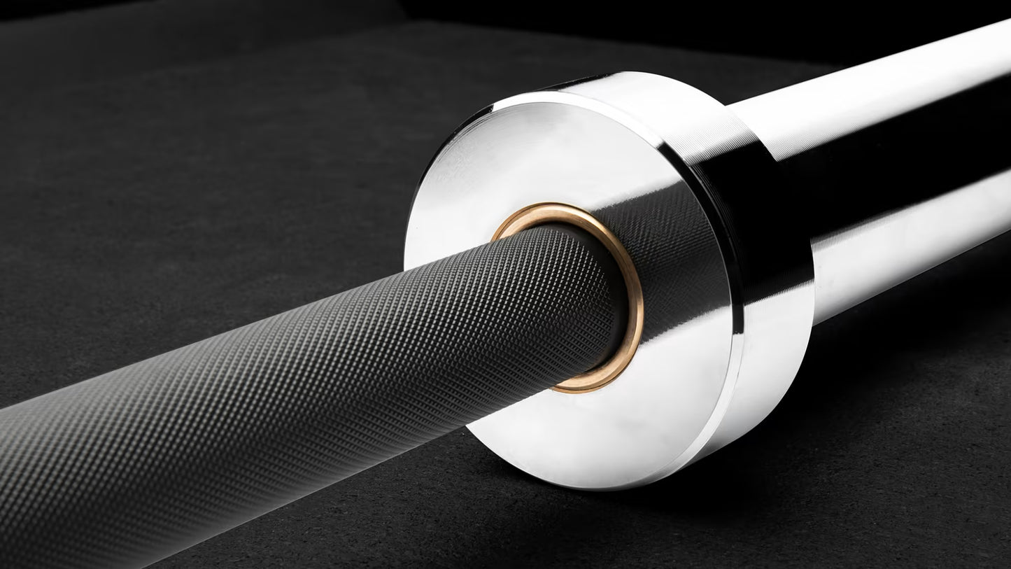 Premium Olympic Barbell – Built for Power, Precision and Performance - 1000lbs Weight Capacity
