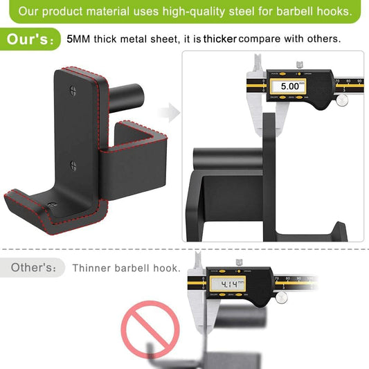 Solid Steel J Hooks or J Cup