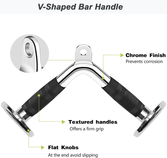 Power Rack Cable Attachments – 5-Piece Premium Combo Set