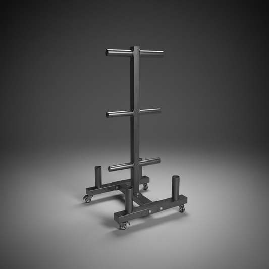 The Ultimate All-in-One Weight & Barbell Storage Rack