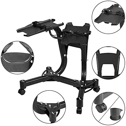 Support d'haltères – Convient aux haltères de 52,5 lb/90 lb