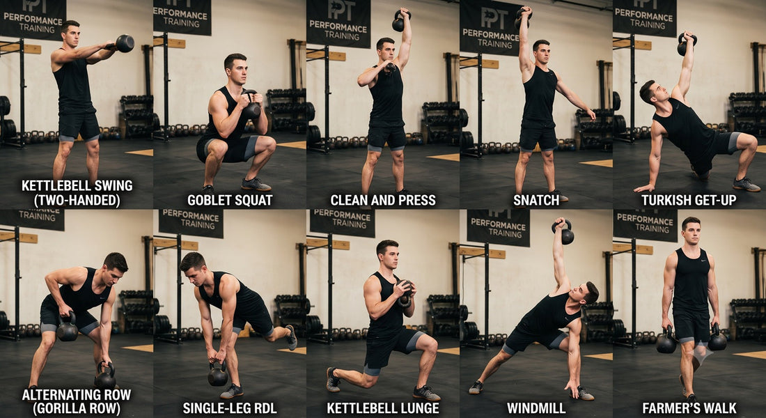 Top 10 Varieties of Kettlebell Workouts for Athletes