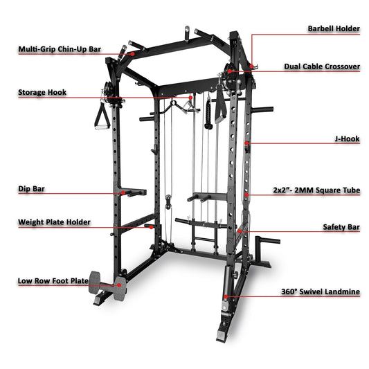 Power Rack vs Power Cage: Which Is Right for Your Home Gym?