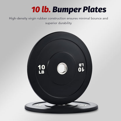 10LB Rubber Bumper Plates