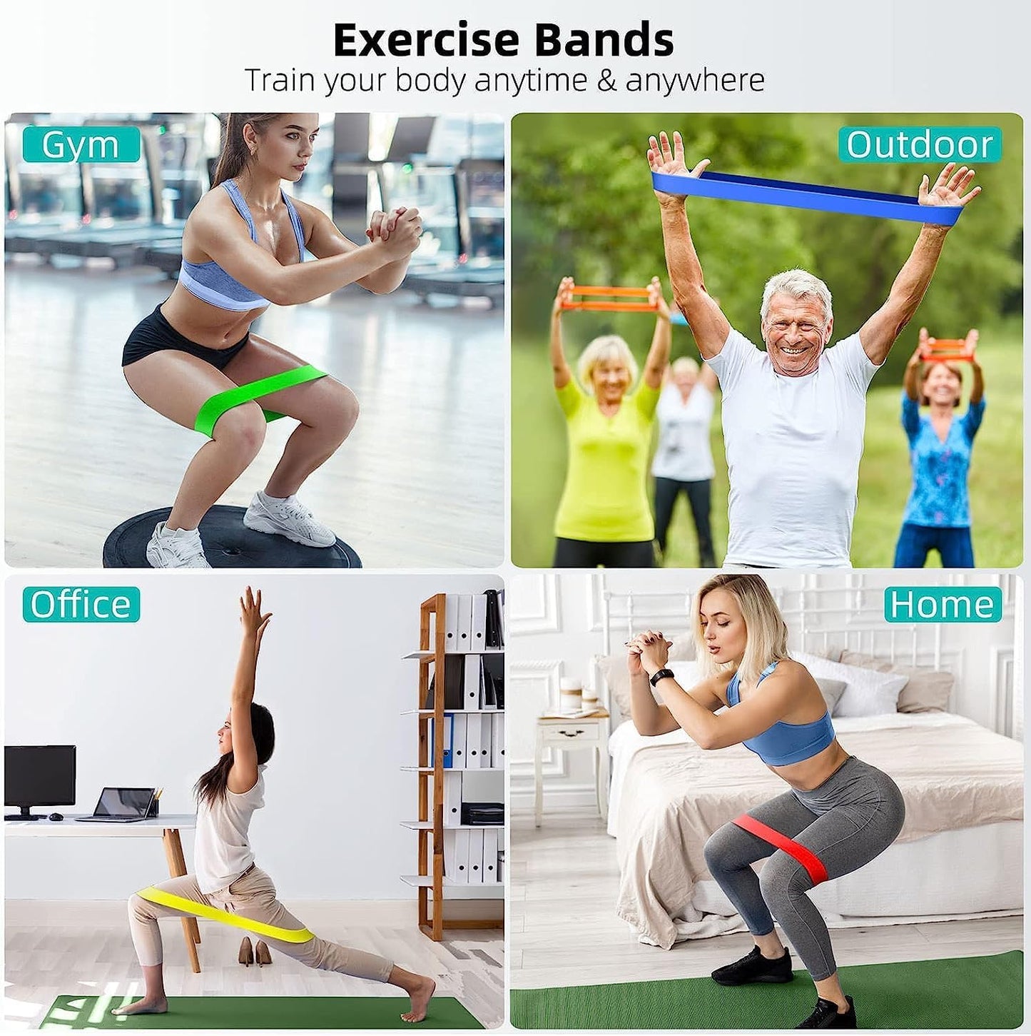 5-Pack Resistance Bands Set