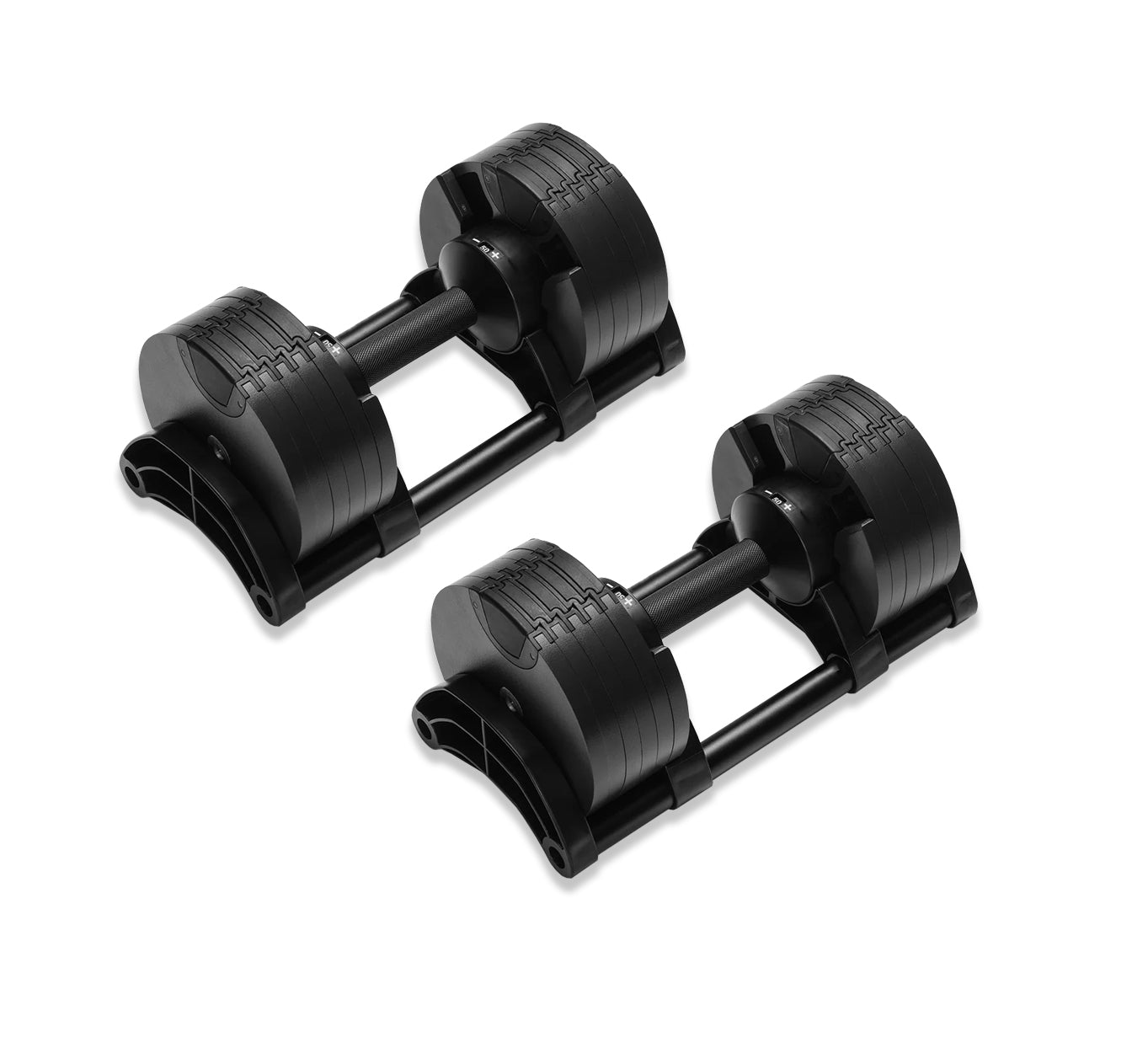 NUO, Adjustable Dumbbell, Dumbbells, weights, bench press, NUO 50lbs, Blackout
