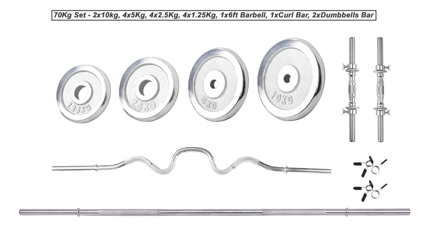 70kg Weights Set