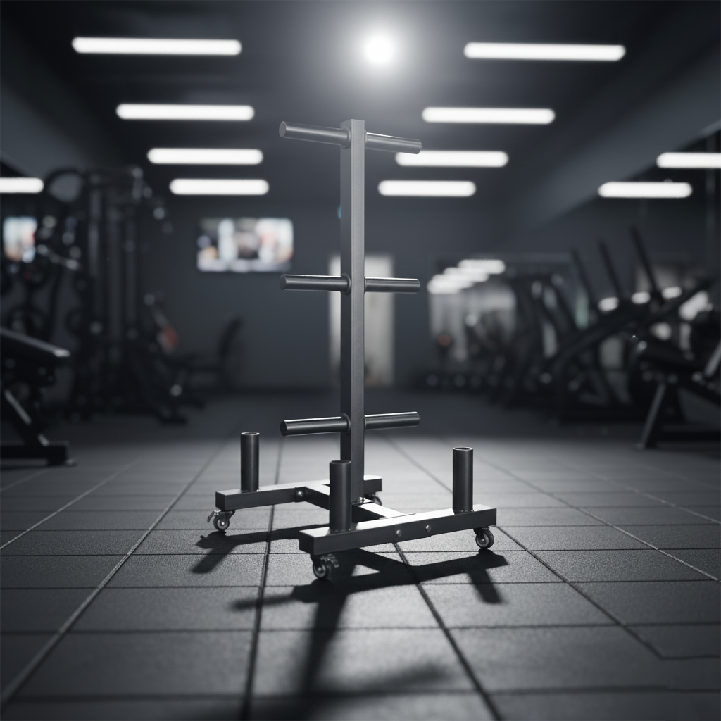 The Ultimate All-in-One Weight & Barbell Storage Rack