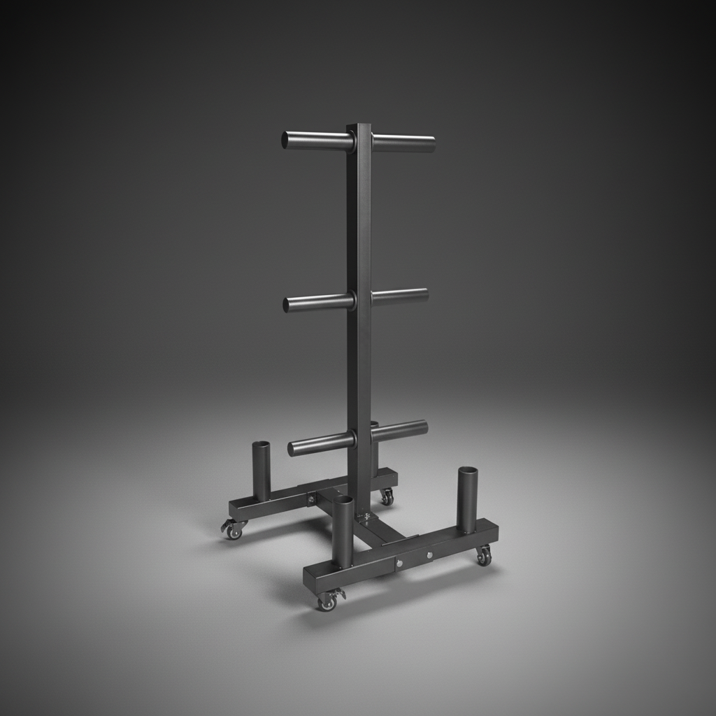 The Ultimate All-in-One Weight & Barbell Storage Rack