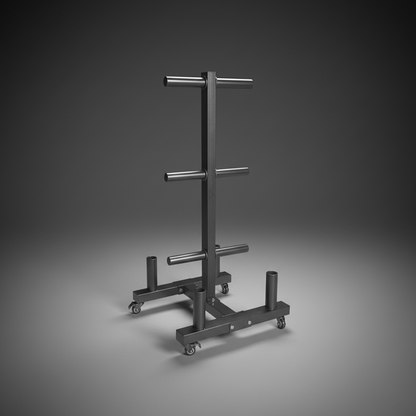 The Ultimate All-in-One Weight & Barbell Storage Rack