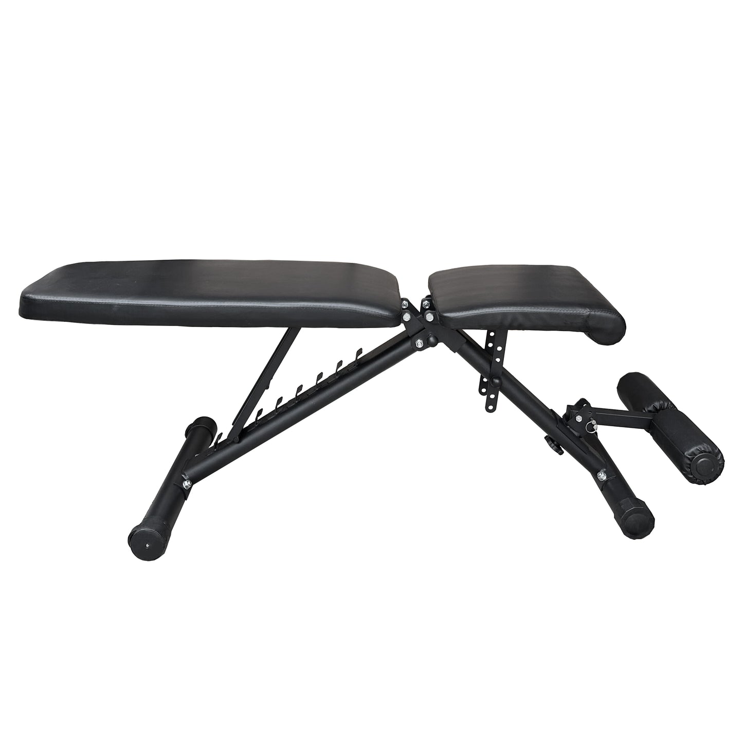 Banc de musculation réglable - Tout noir