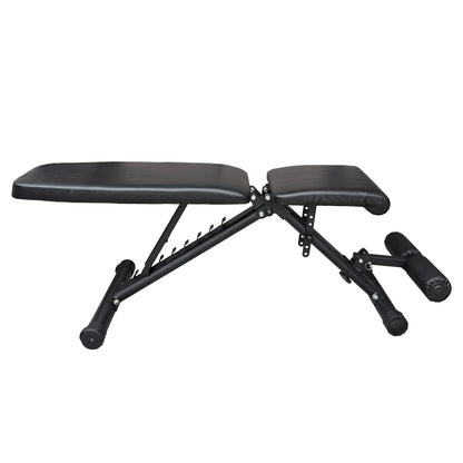 Banc de musculation réglable - Tout noir