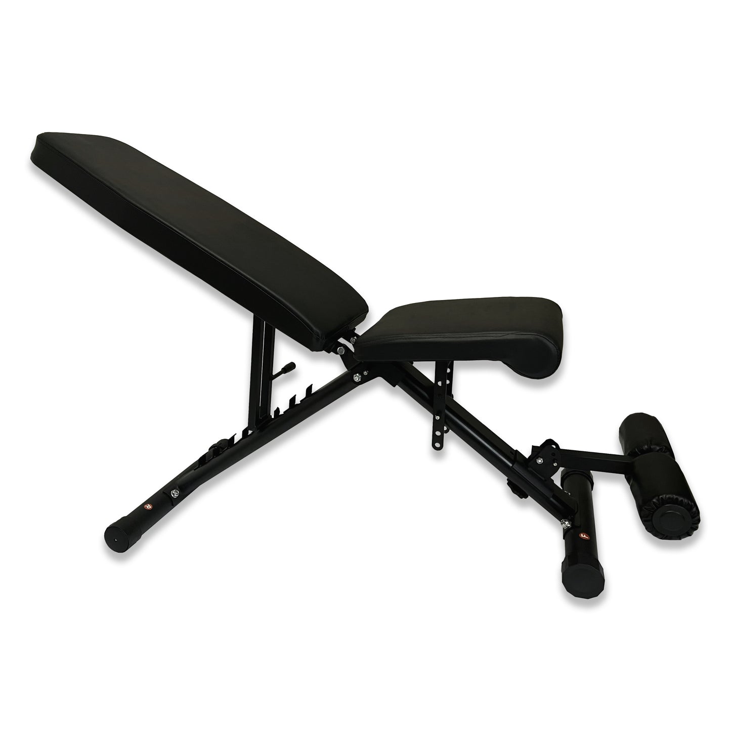 Banc de musculation réglable - Tout noir