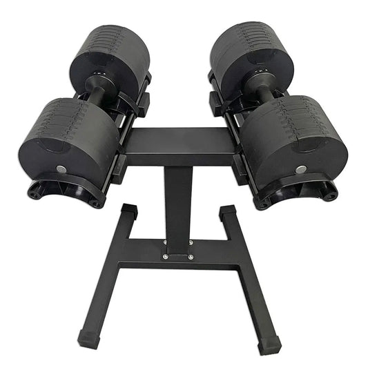 NUO Adjustable Dumbbells Stand with Dumbbells